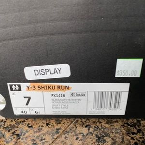 special shoe it’s by SHIKU run Japanese designer